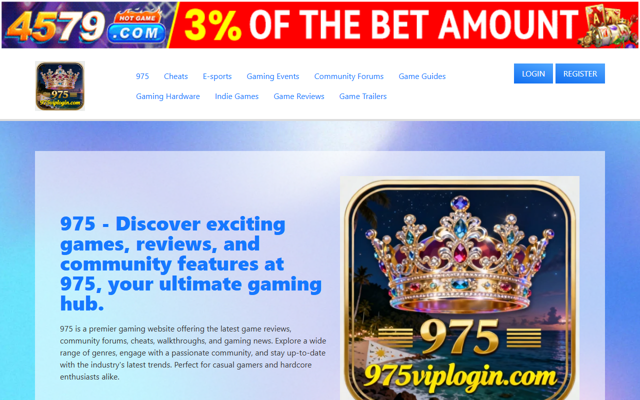 975viplogin.com screenshot