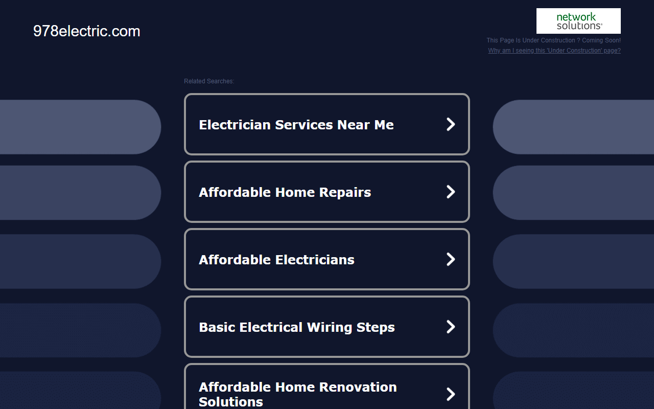 978electric.com screenshot