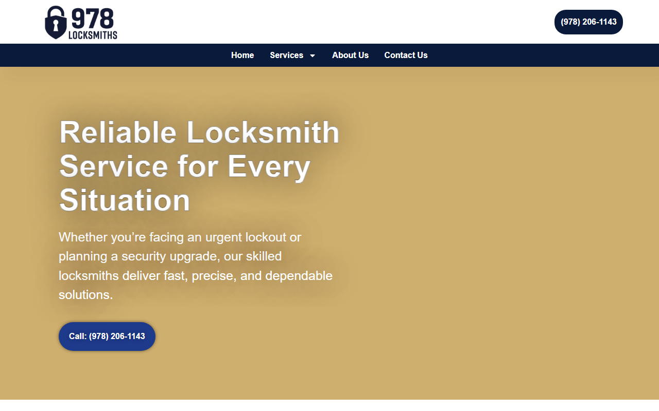 978locksmiths.com screenshot