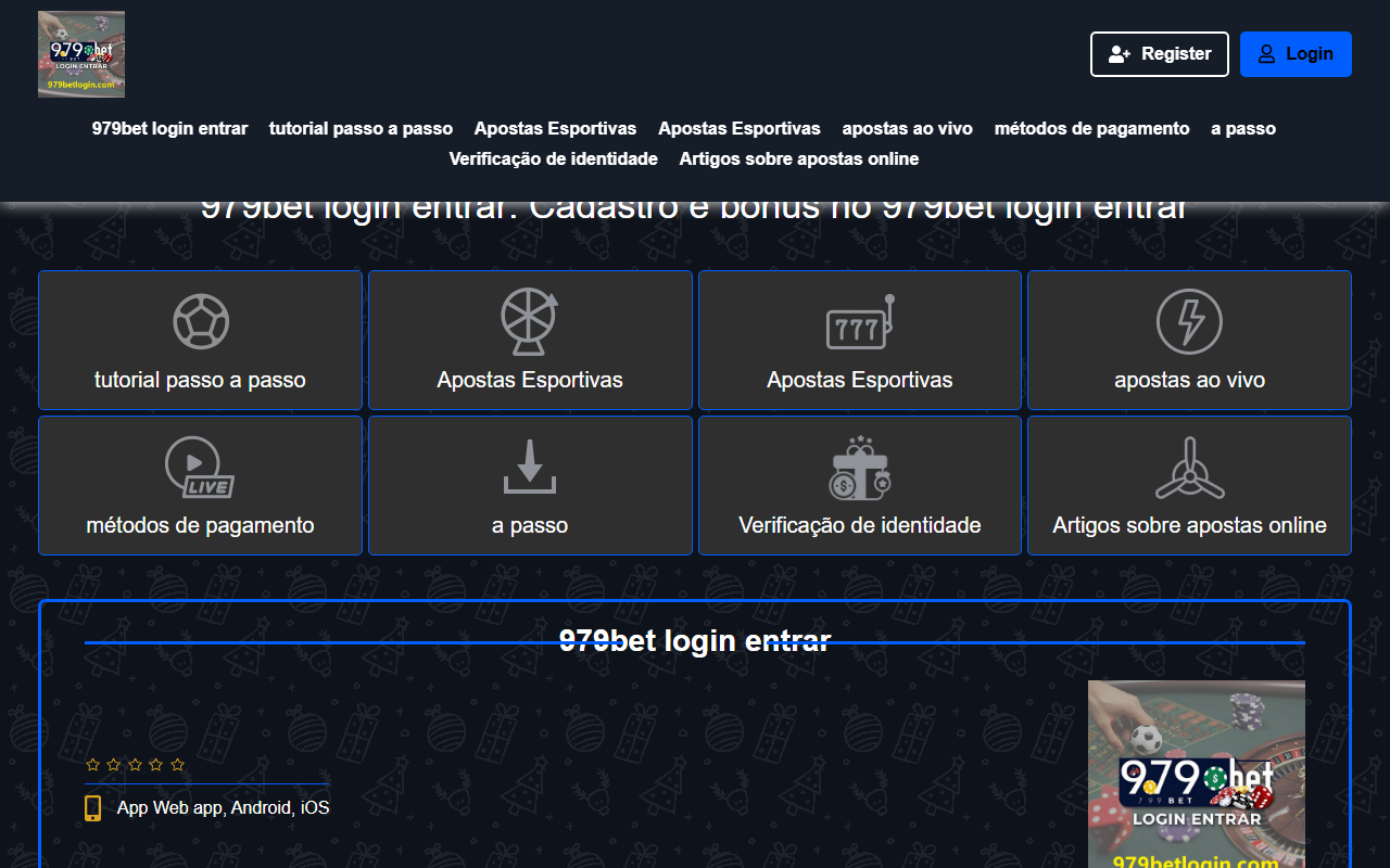 979betlogin.com screenshot