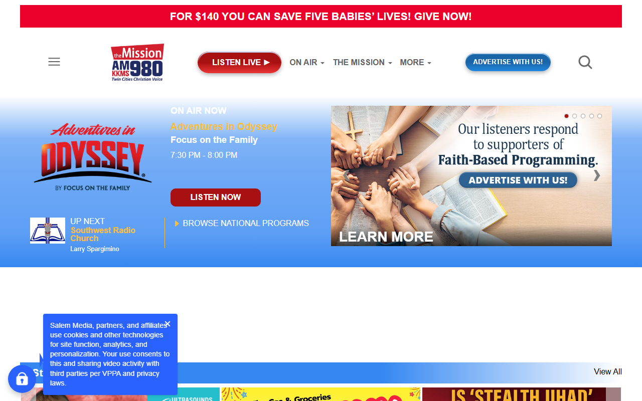 980themission.com screenshot
