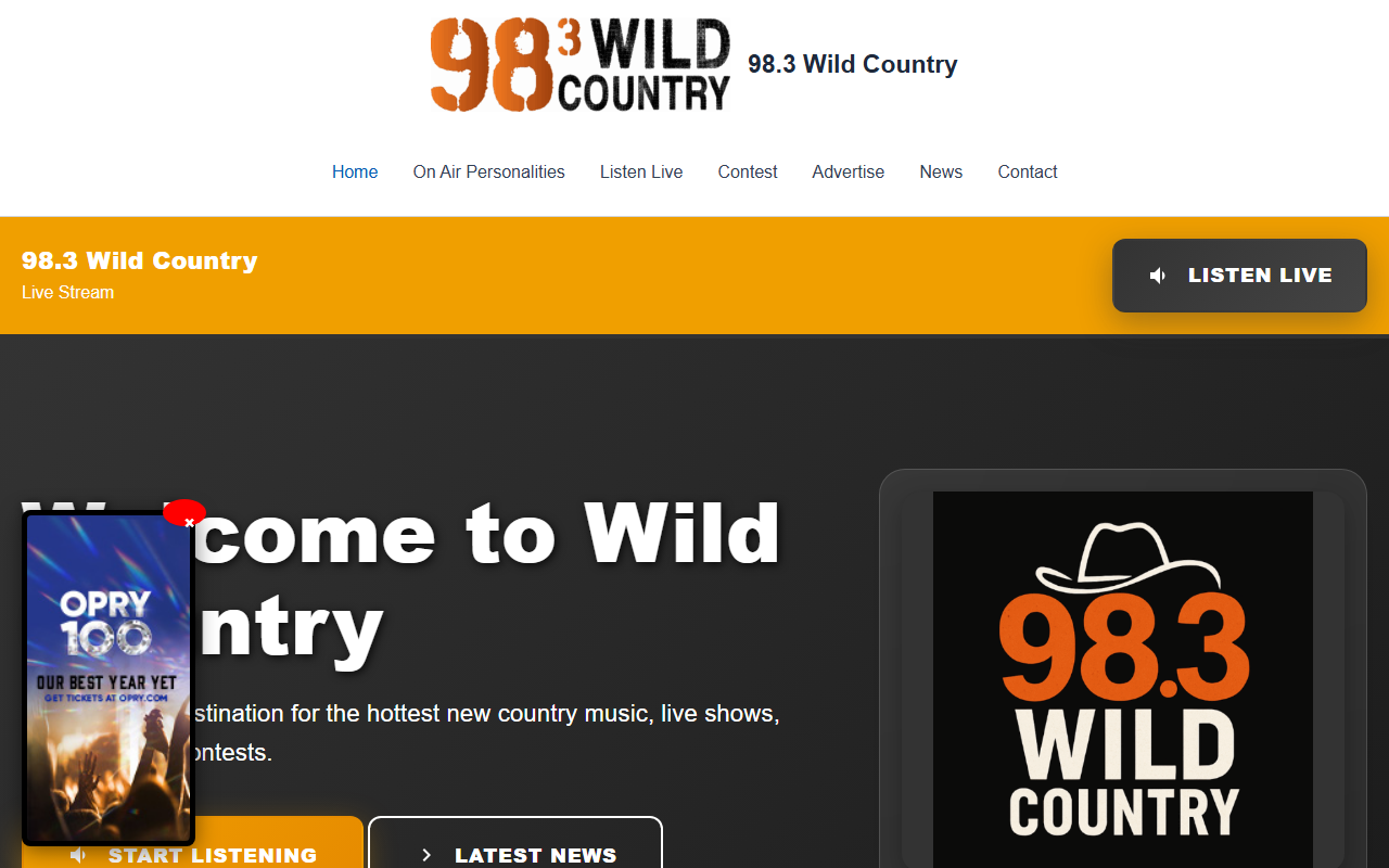 983wildcountry.com screenshot