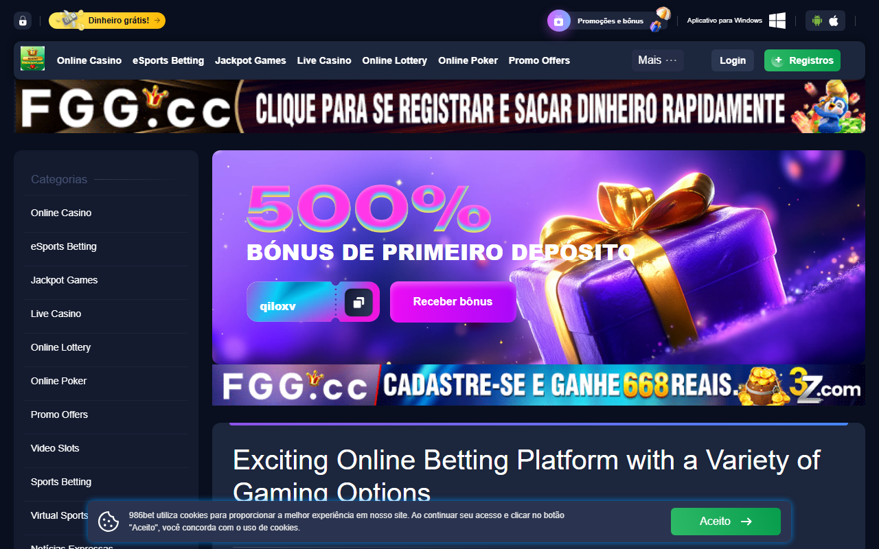 986betport.com screenshot