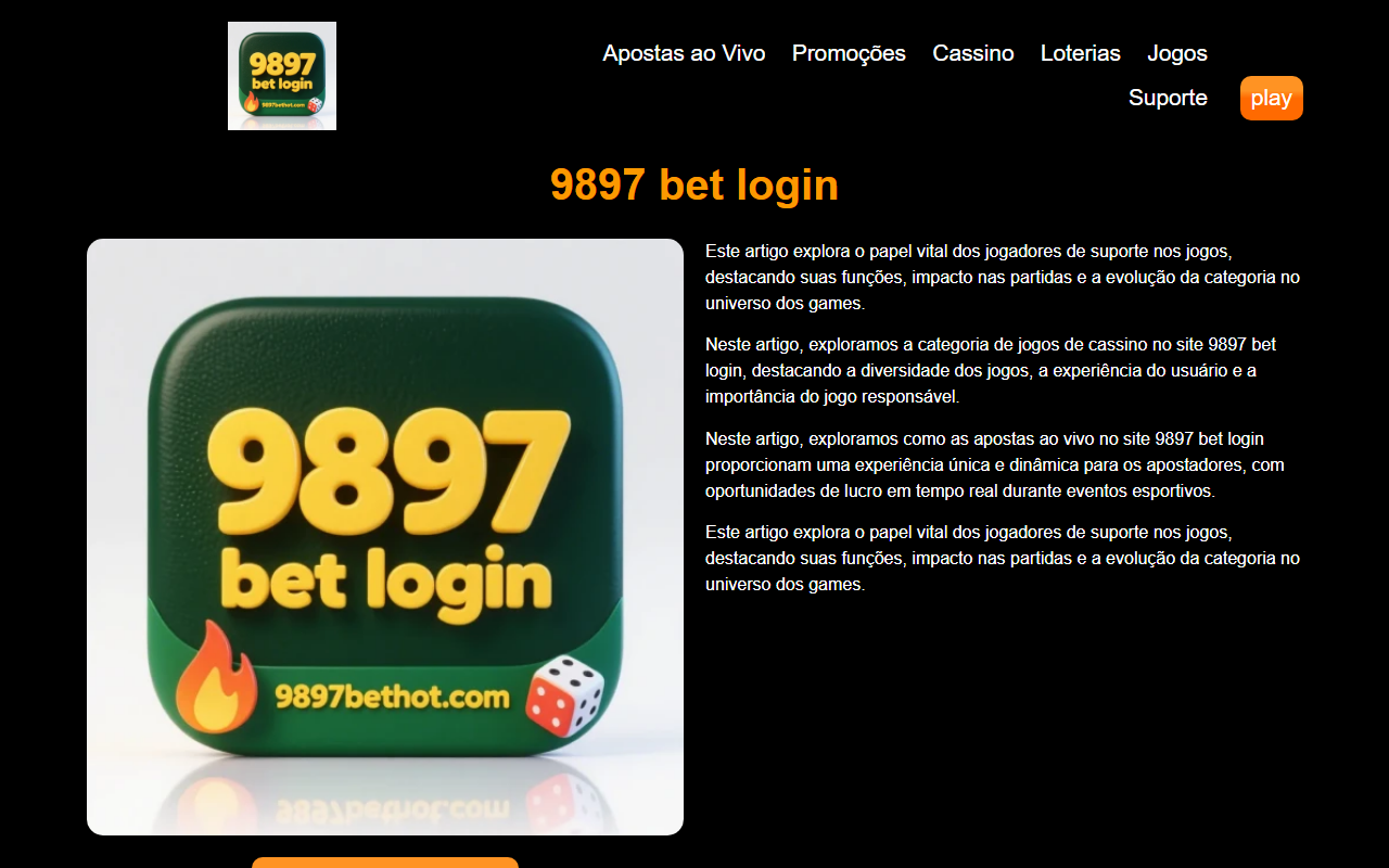 9897bethot.com screenshot