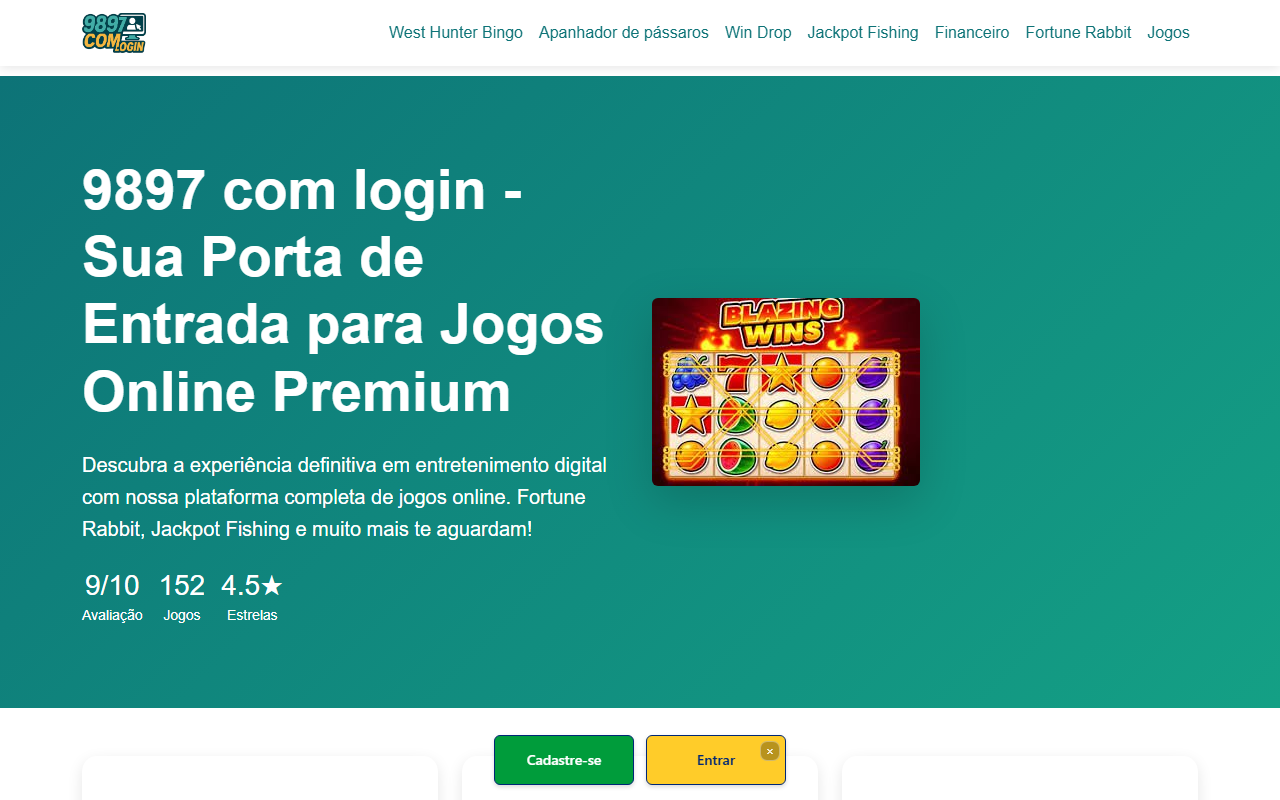 9897comlogin1.com screenshot