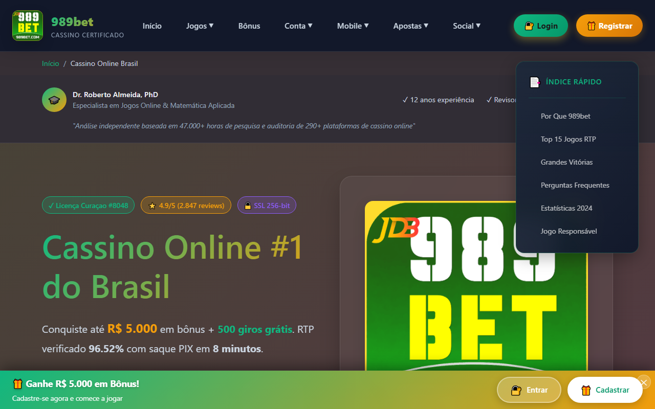 989betapplogin.com screenshot