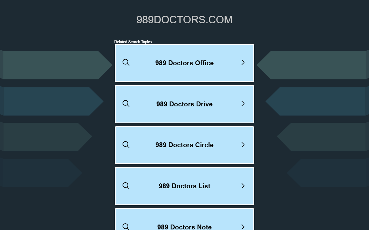 989doctors.com screenshot