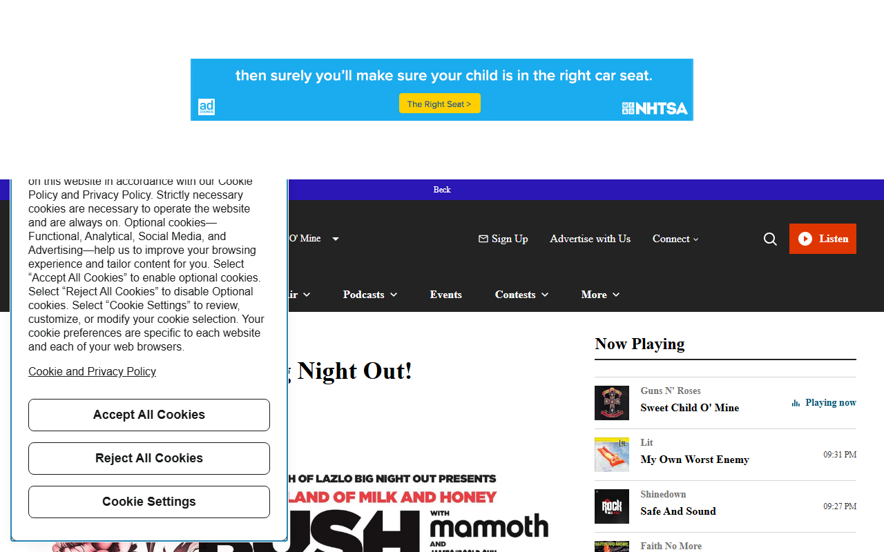 989therock.com screenshot