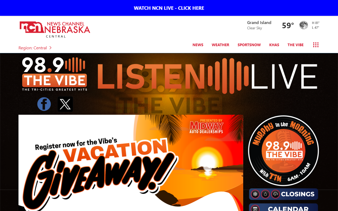 989theviberadio.com screenshot